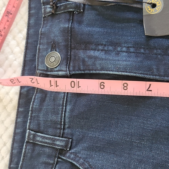 SECRETS WOMENS JEANS SIZE 12 RHINESTONE EMBELLISHMENT NEW QIT TAGS - Picture 12 of 14